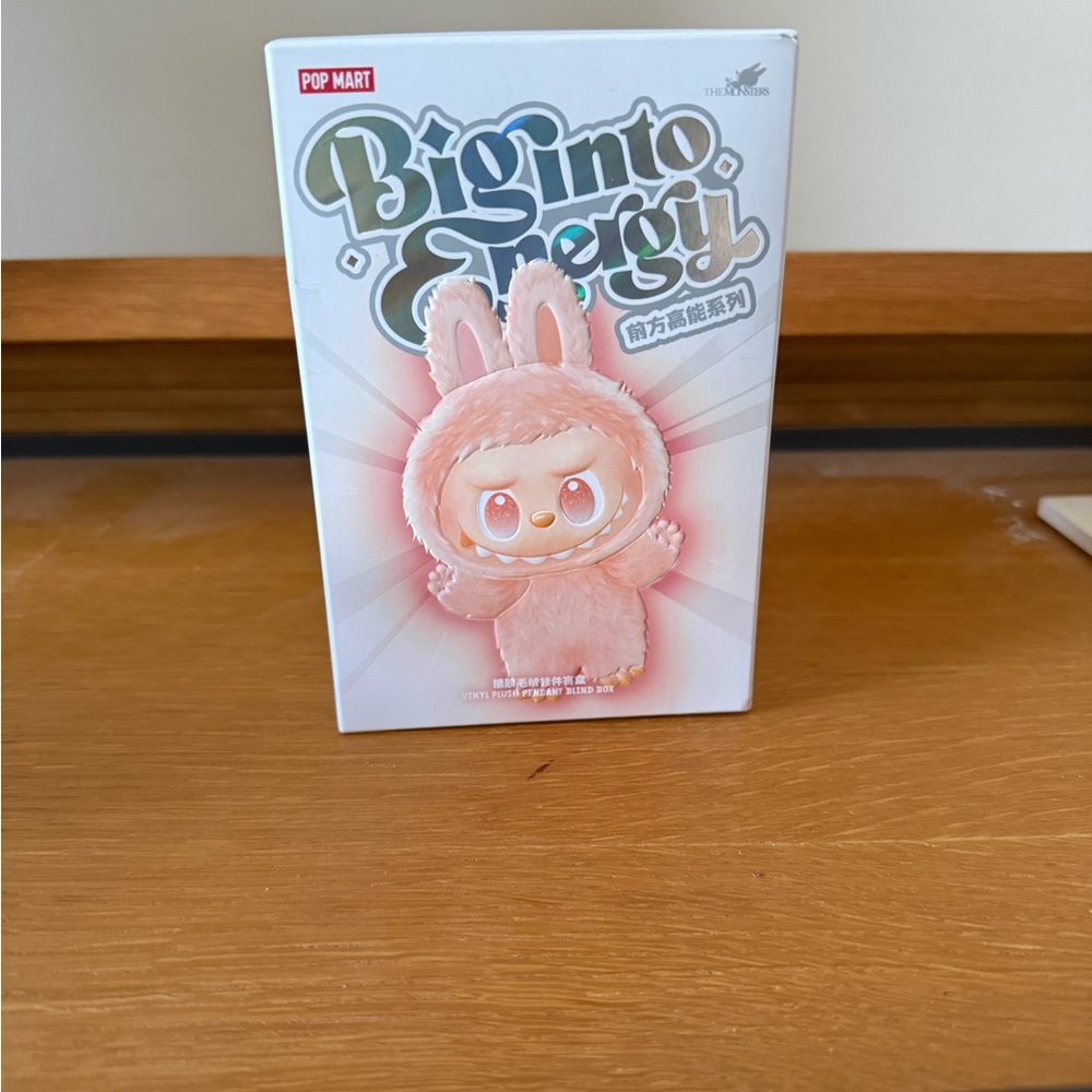 POP MART Labubu Big into Energy Figurine unopened box